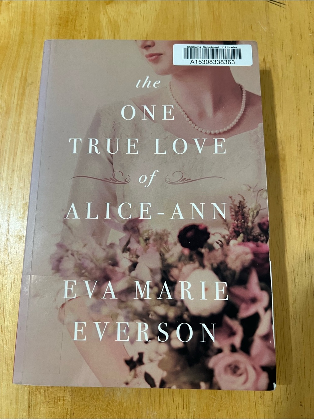 The One True Love of Alice-Ann by Eva Marie Everson - Dusty Blush Cover